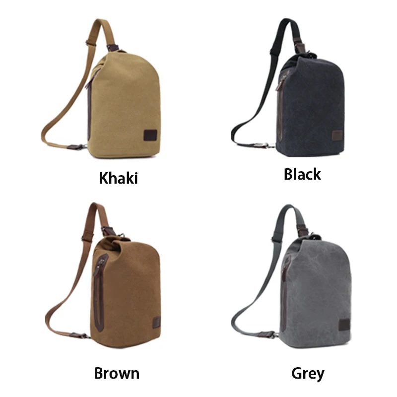 Модная сумка мессенджер SCIONE мужская дорожная нагрудная большой вместимости