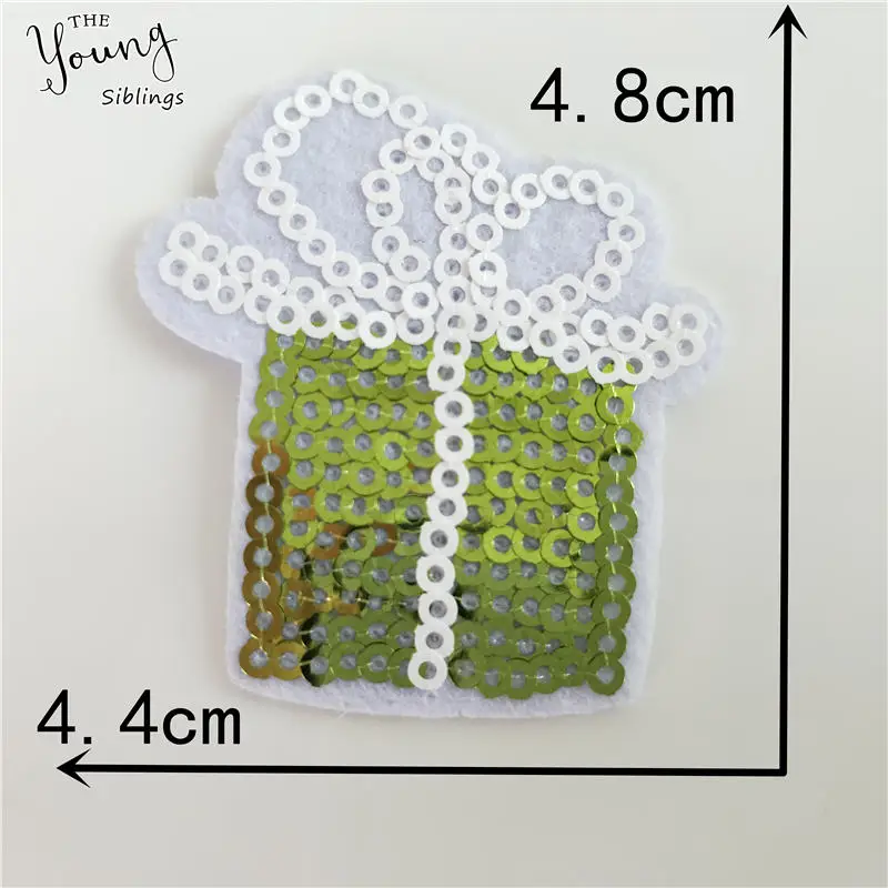 Модный стиль Детский Патч расплавленный клей блестки аппликация вышивка сделай