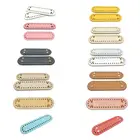 Кожаное нижнее основание D0LF с предварительно просверленными отверстиями для вязальной сумки кошелек Наплечная Сумка сделай сам