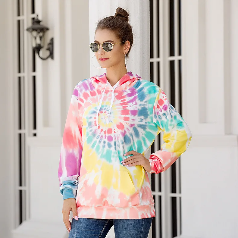 

Женские толстовки с капюшоном, новинка осень-зима 2021, Свободный свитшот с длинным рукавом и принтом, женские толстовки