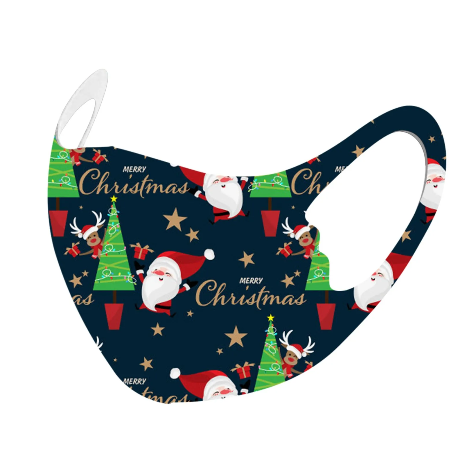 5 шт. с принтом хлопковая Футболка изображением маски ребенка Моющиеся