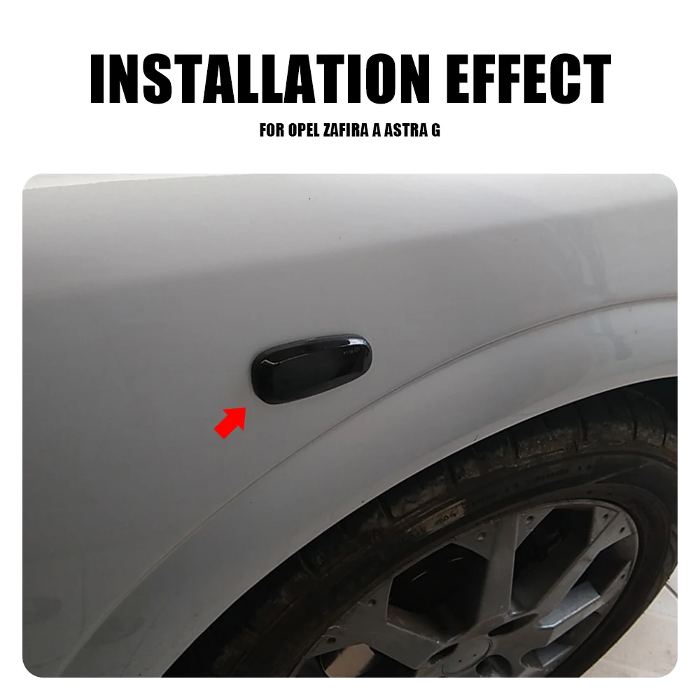 

Flowing Turn Signal Lamp Side Marker Light Repaeter Facelift Car Assessories For Opel For Zafira A 1999-2005 Astra G 1998-2009