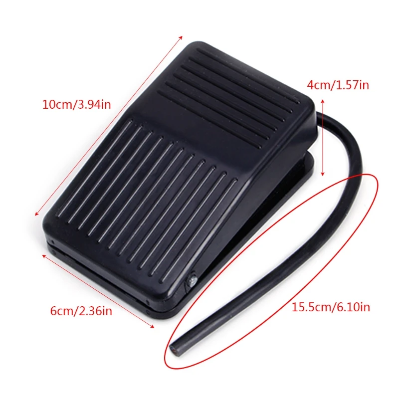 Нескользящий аксессуар для тату-машинки ножной переключатель Педальный