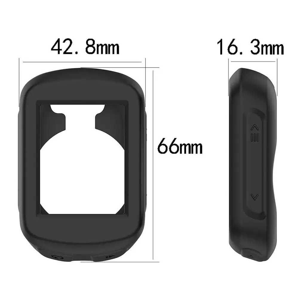 

Silicone Protective Cover Housing Case Frame Shell Skin Scratchproof Watch Skin Case for Garmin Edeg 130 Bicycle Stopwatch