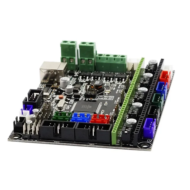 makerbase 3D Printer Accessories MKS GEN L V1.0 Motherboard + Smart 3.5 Inch WIFI Press Color Display Kit | Компьютеры и офис