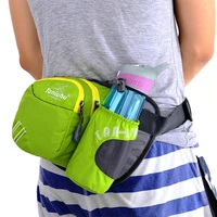 sports cycling marathon jogging running women men waist bag colorful unisex chest fanny pack belt bag water bottle phone holder