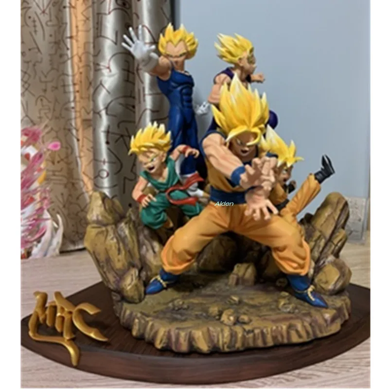 1" Статуя Dragon Ball Z Супер Saiyan бюст сын Goku vegeta сон Гохан полноразмерный портрет GK экшн-модель игрушка коробка 30 см Z2586