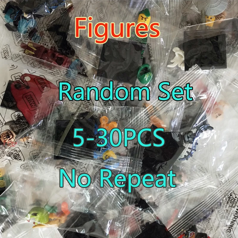 

10/15/20 шт., Детский конструктор «без повторов»