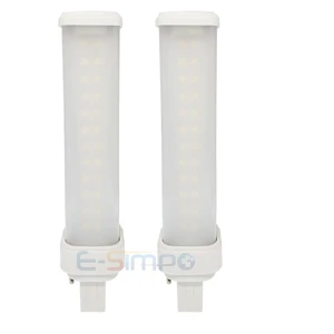 Светодиодная лампа PL G24, 2 контакта, 4 контакта, 11 Вт, 9 Вт, AC 85-300 в