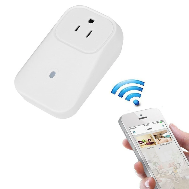 Умная розетка умная с Wifi синхронизацией пульт дистанционного управления