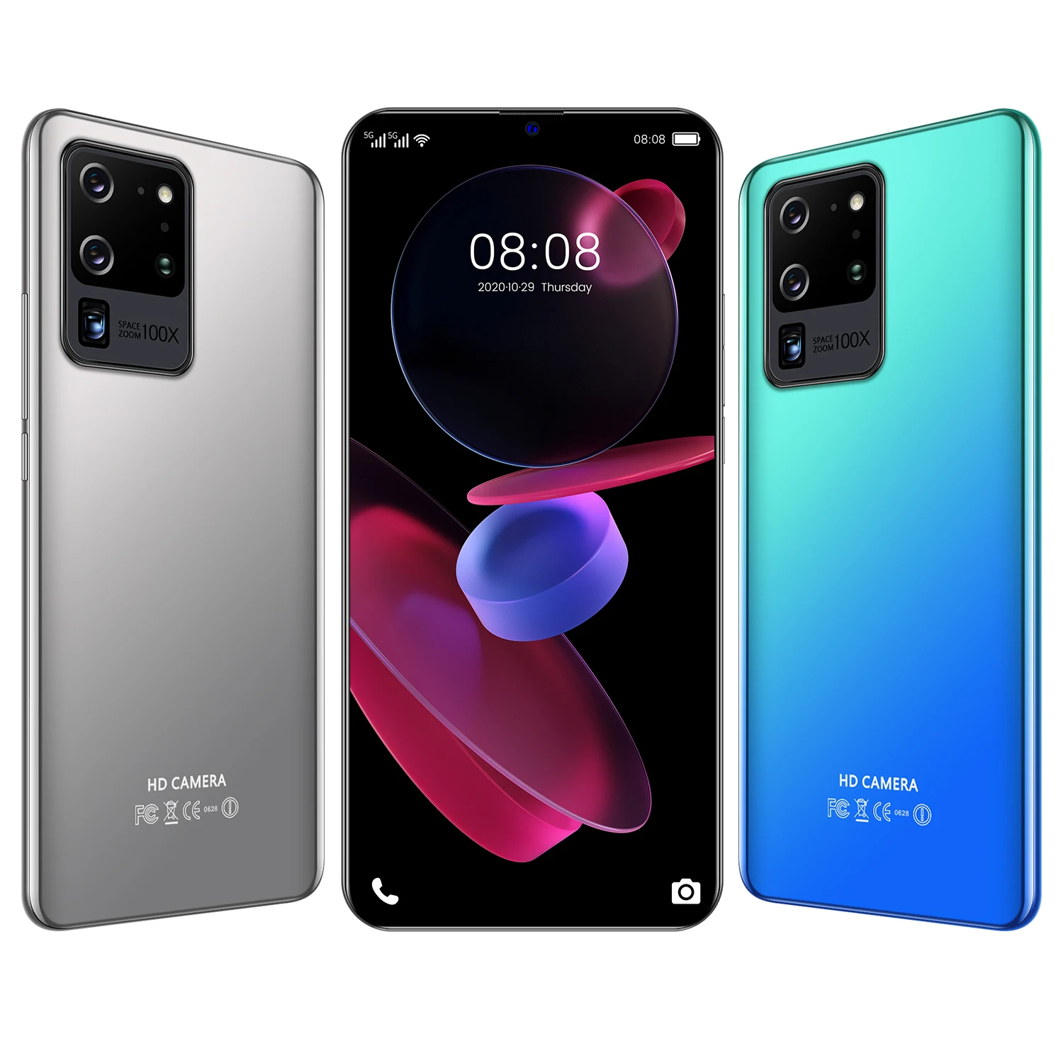 

S60 Pro 7.1 Inch Global Version 32+48MP12GB RAM 512GB ROM Andriod 10 Smartphones 10 Core MTK6889 Dual SIM 4G LTE 5G Cell Phone