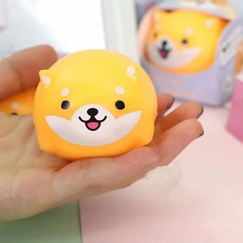 

Creative Decompression Anti-Compression Squeeze Cute Animal Toys Vent Ball Slow-Rising Decompression Model Shiba Inu Toys
