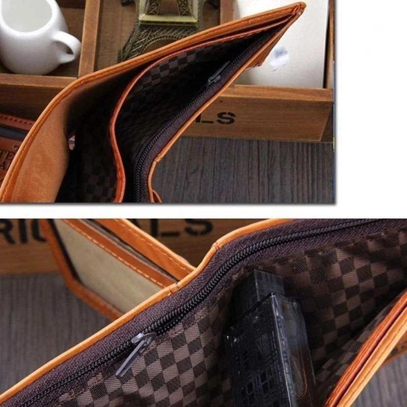 

Men's Wallets With 100 US Dollar Pattern Wallet Male Leather Wallet Photo Card Holder Fashion Large Capacity Wallet