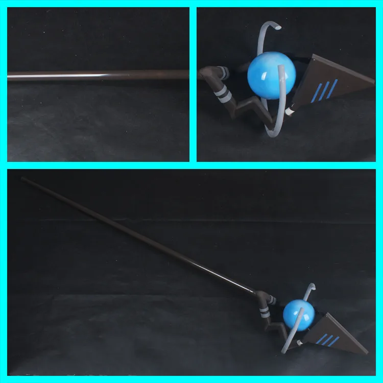 2021 Anime Mushoku Tensei: Jobless Reincarnation Rudeus Greyrat Cosplay Prop PVC Wands Canes Replica Weapons for Halloween Party |