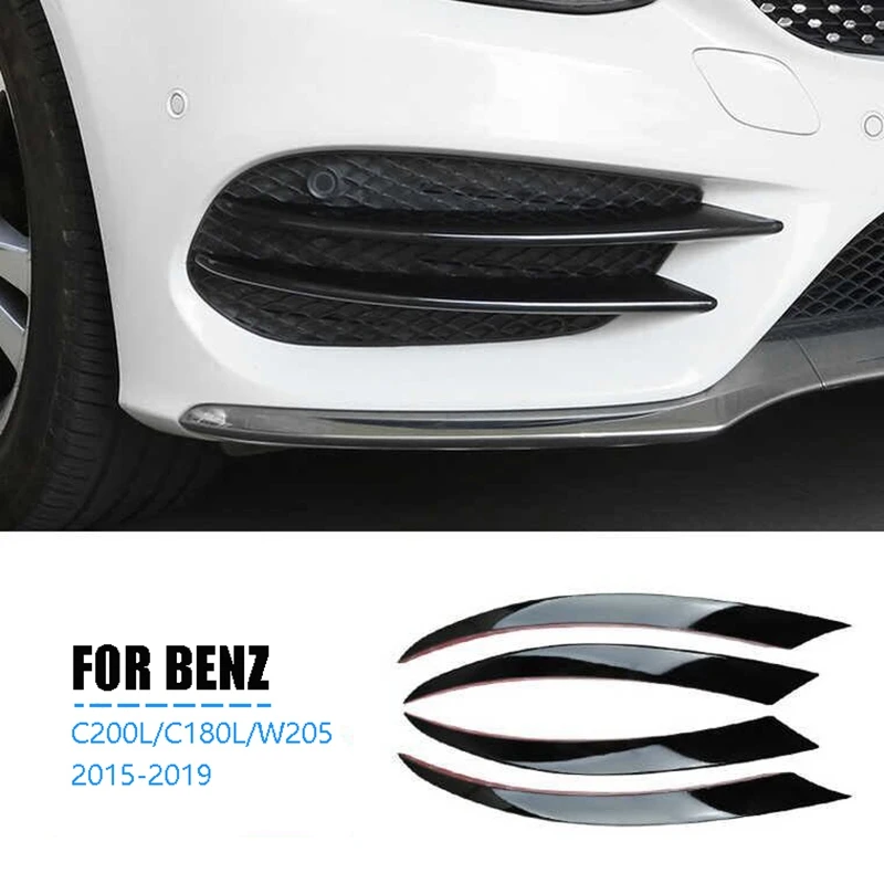 

Наклейка на передний бампер для Mercedes Benz C Class W205 C180 C200L/C180L