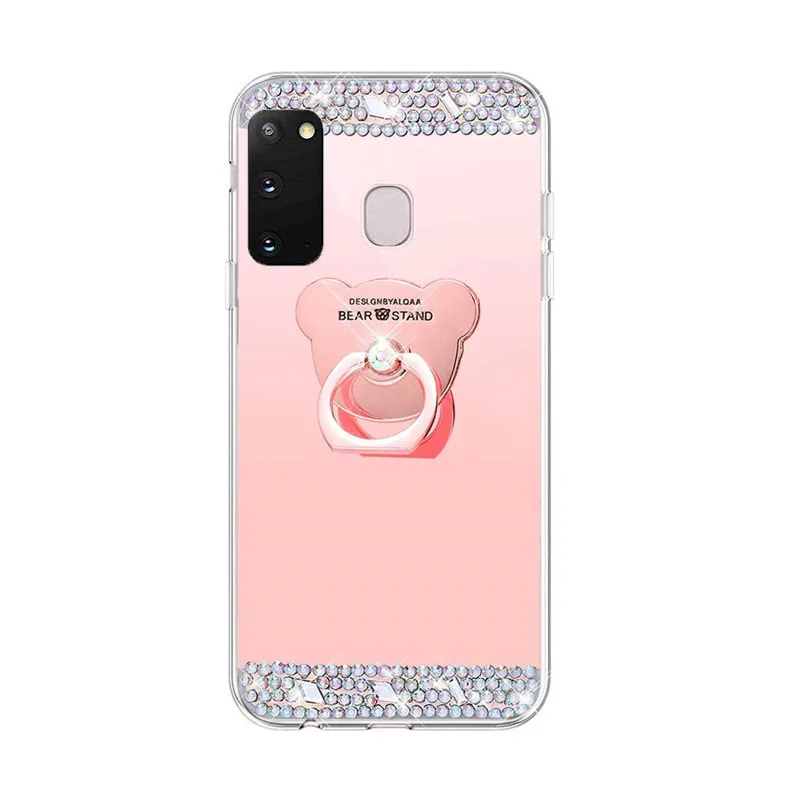 Чехол для телефона Samsung A50 A30 A51 A71 блестящий зеркальный чехол Galaxy S20 S10 S9 S8 J4 J6 Plus 2018 A7