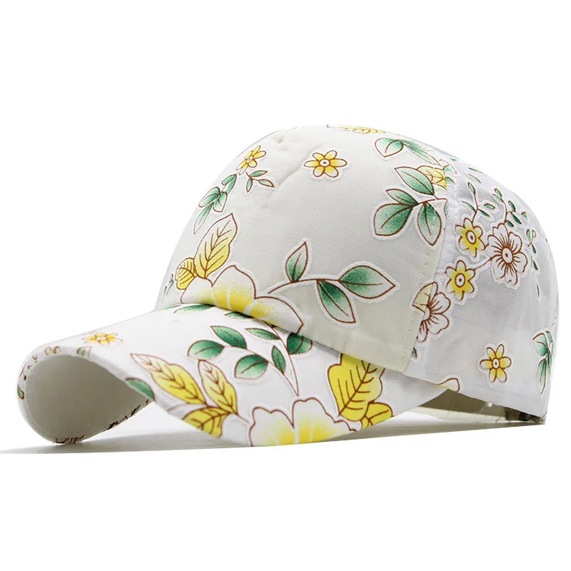 

New fashion women's outdoor sun hat thin breathable summer flower sun hat