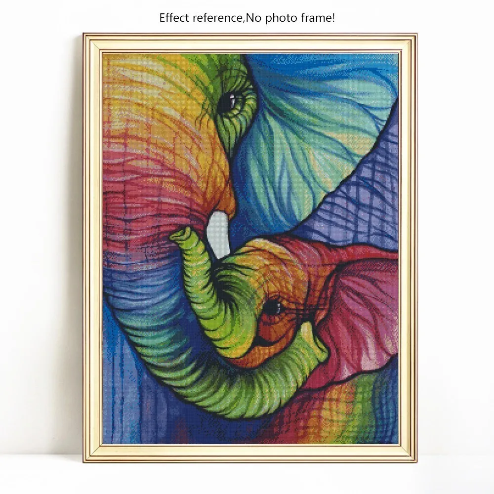 EverShine Diamond Embroidery Elephant 5D Painting Full Square/round Drill Animals Picture Of Rhinestones Home Decoration | Дом и сад