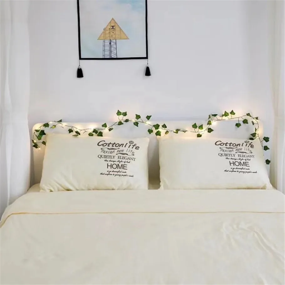 2 м Кленовые листочки Фея светодиодные гирлянды сказочные огни Гирлянда