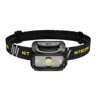 nu35 dual power hybrids 460lm led headlamp usb c rechargeable strong floodlight headlight for cycling fishing hunting working