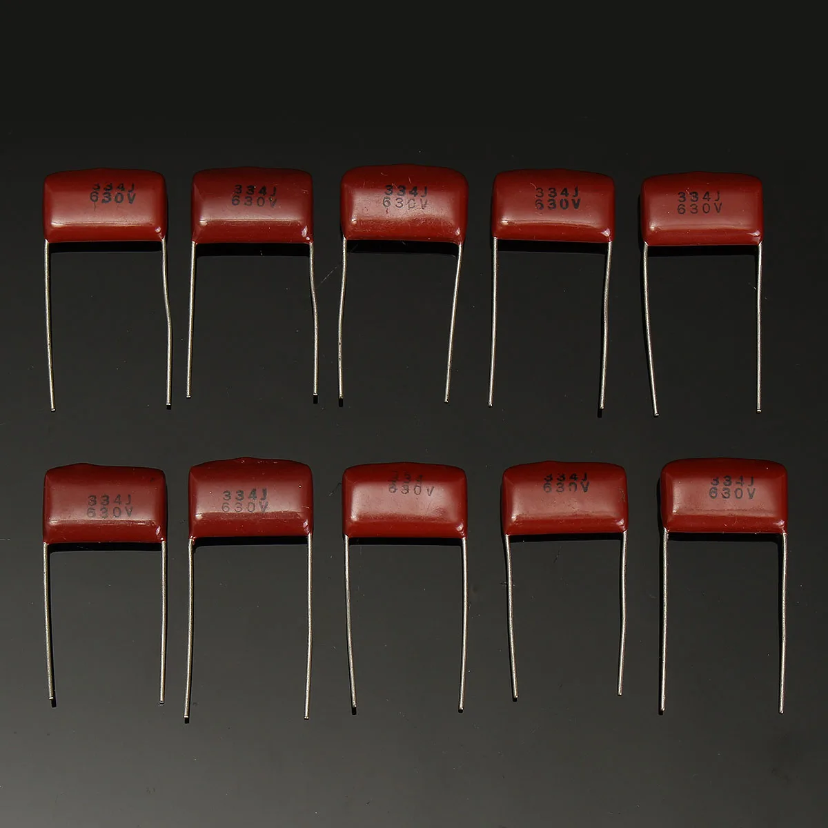 200pcs 630v metal film capacitors assortment kit 0 001uf2 2uf 25 value high frequency passive component film capacitor free global shipping