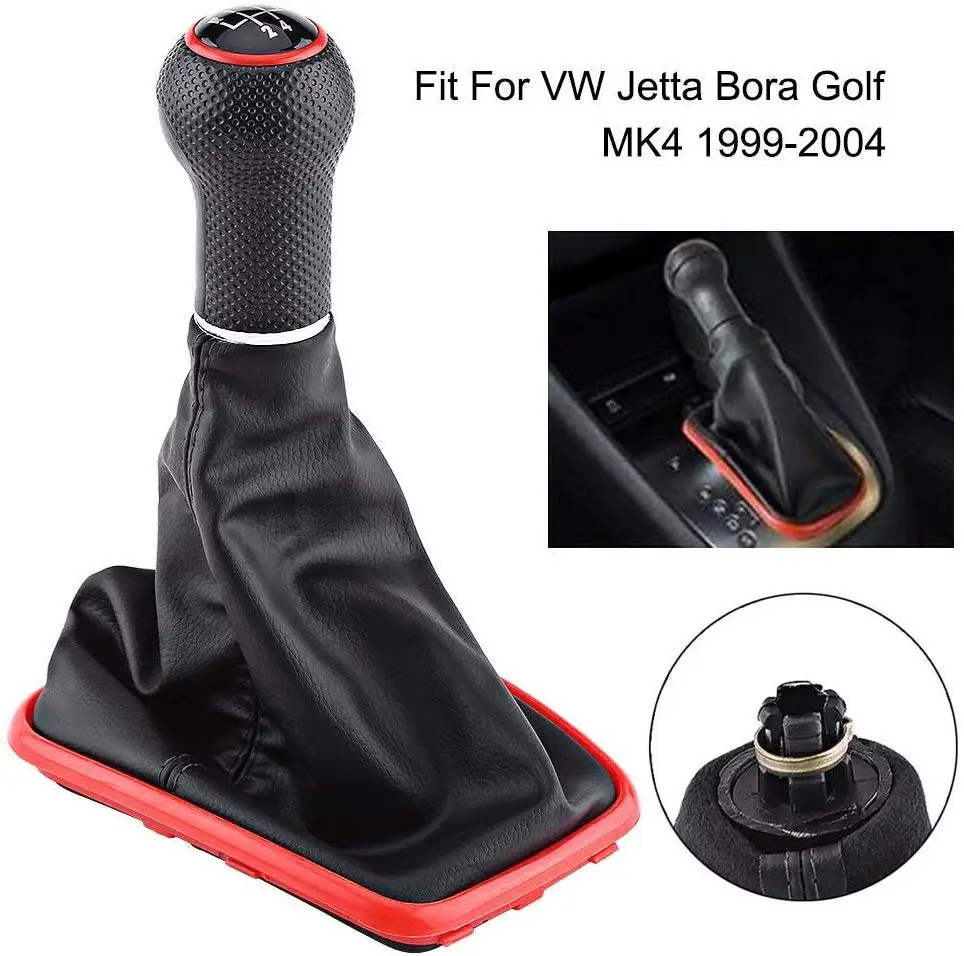 5 скоростей переключения загрузки ручка передач Gaitor Boot Kit для VW Jetta Bora Golf MK4 1999