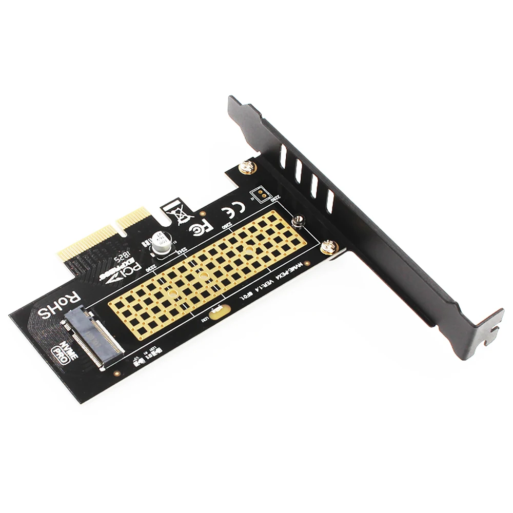 KingSpec M.2 NVMe SSD к PCIE 3 0 X1 4X 16X адаптер M Key конвертировать карту поддержка PCI Express 2230 2242