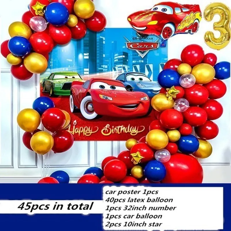 45 шт. детский постер из мультфильма С Днем Рождения | Дом и сад