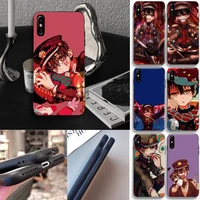 ground bound boy hanako kun phone case fundas shell cover for iphone 6 6s 7 8 plus xr x xs 11 12 13 mini pro max phone case