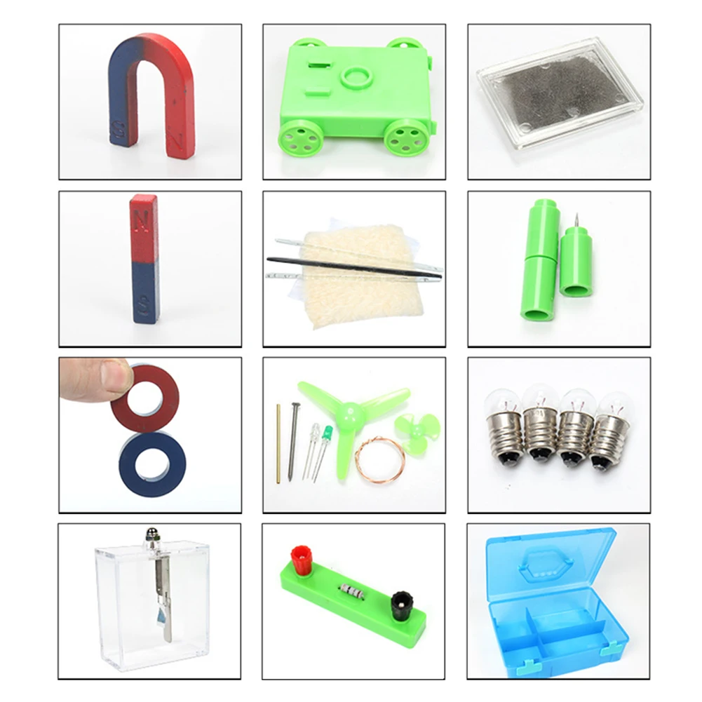 Базовая схема электричества магнетизм Обучающий набор физика Студенческая