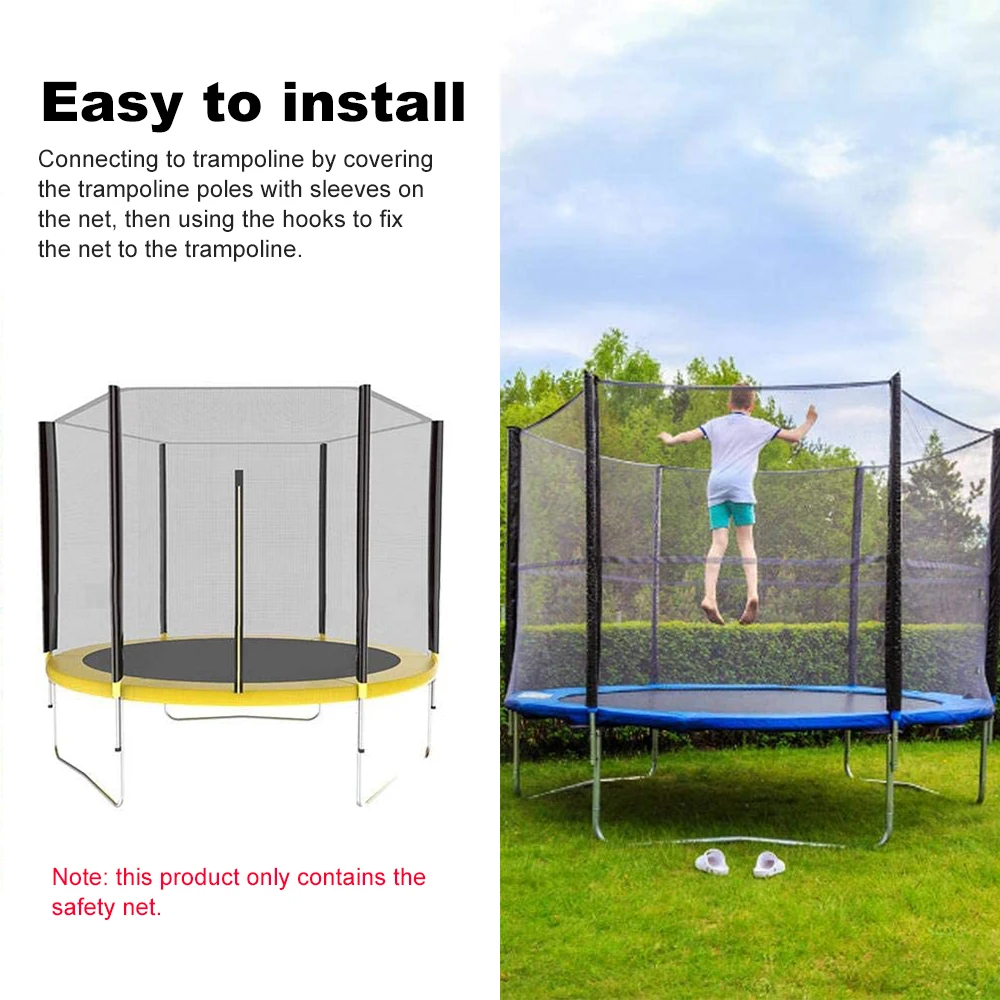 

Trampoline Safety Net Children Anti-Fall Jumping Pad Safety Net Protection Guard For Outdoor Home Jumping Bed Accessories