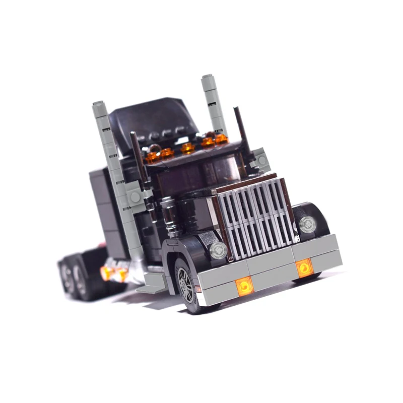 

American Semi Truck Building Blocks Classic MOC-6538 Model Bricks Toys Collection for Children Gift