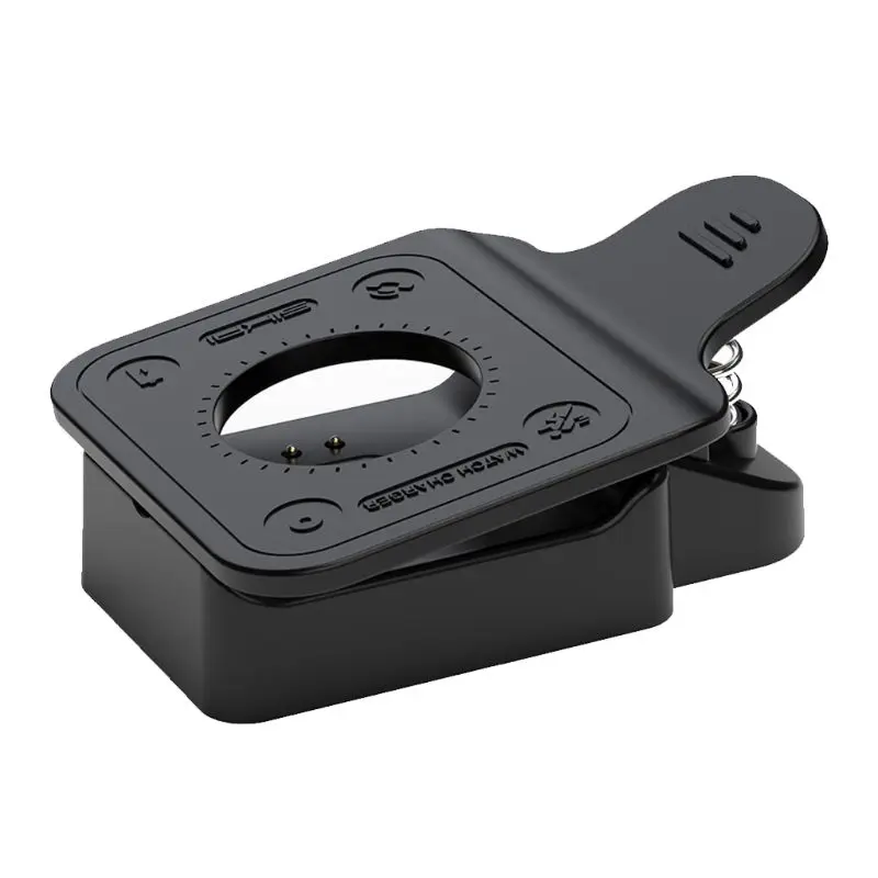 Портативная зарядная док станция с зажимом для смарт часов Amaz fit Bip/Bip