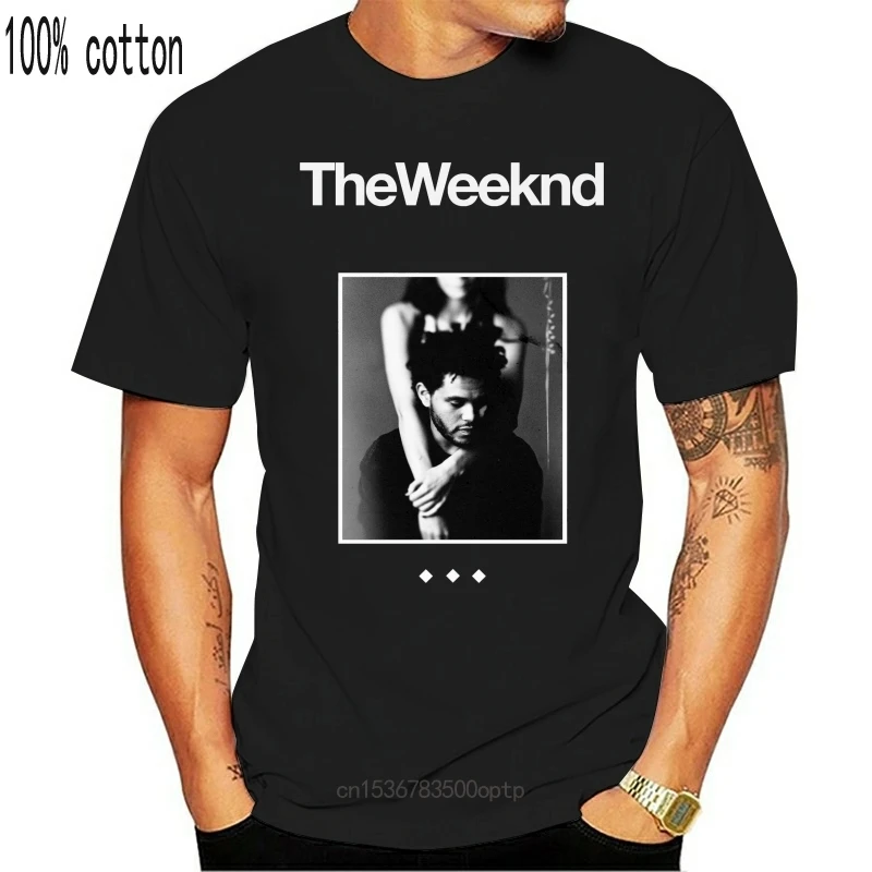 Новинка 2021 черная Трилогия Weeknd футболки тройник|Мужские футболки| |