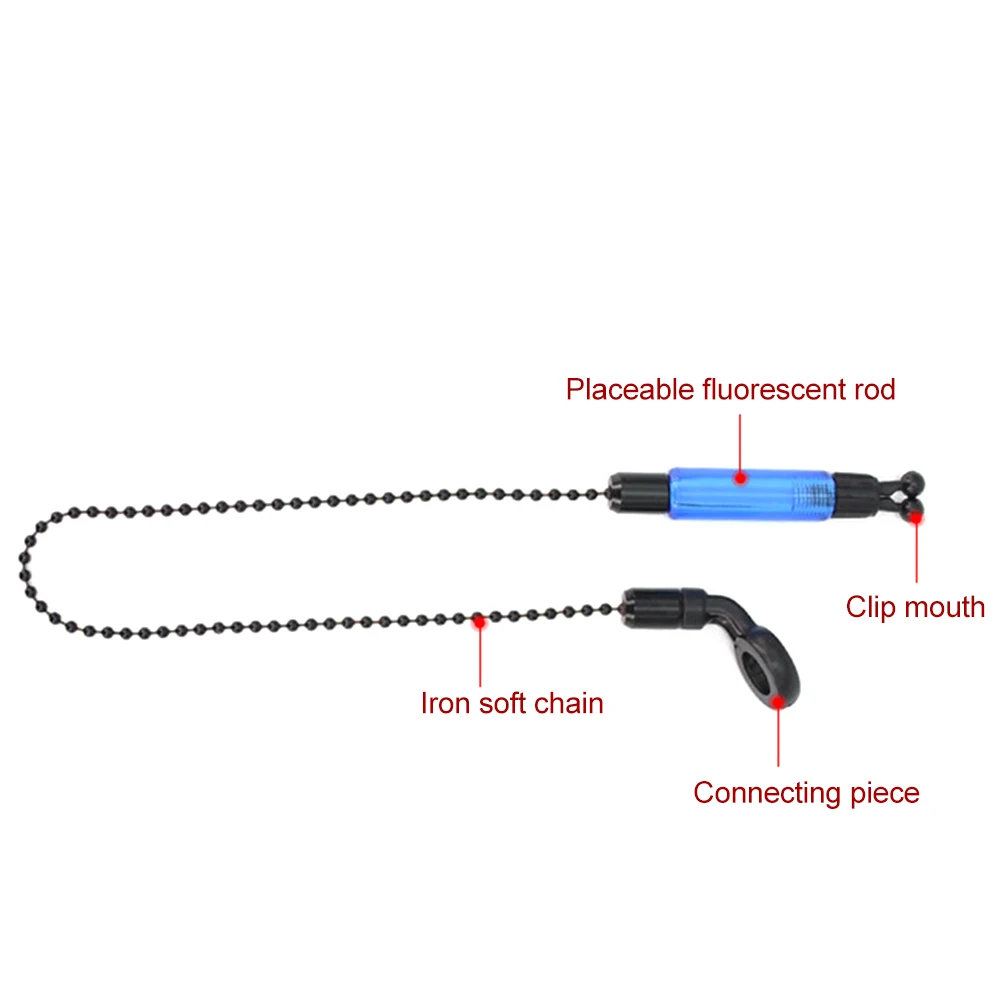 3 шт. уличный практичный Свингер с индикатором поклевки снасть удочка для карпа