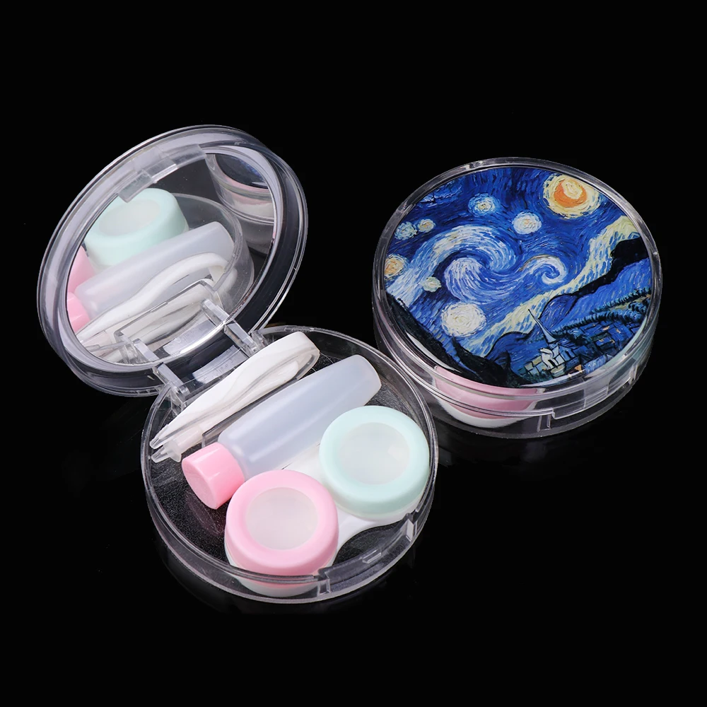 Футляр для контактных линз мужчин и женщин 1 шт. | Аксессуары одежды