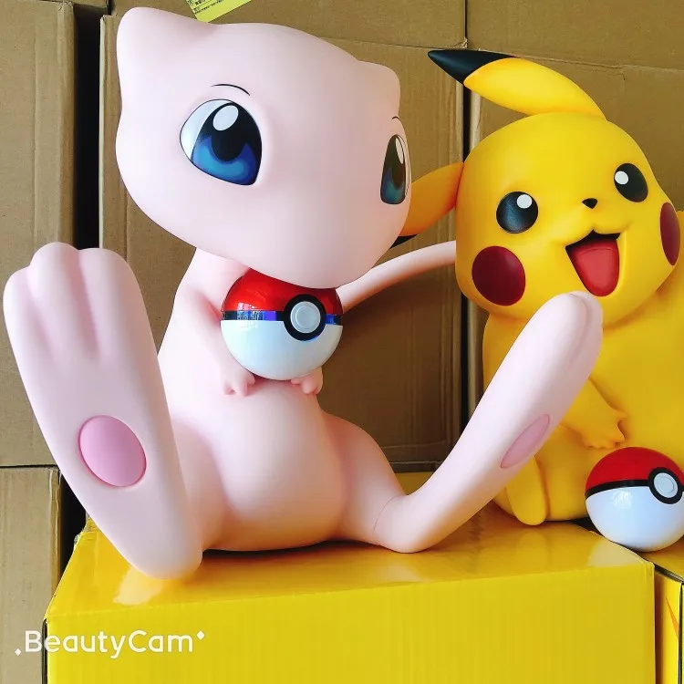 40 см Большой размер Mew pokemones фигурка ПВХ модель игрушки для детей игрушки