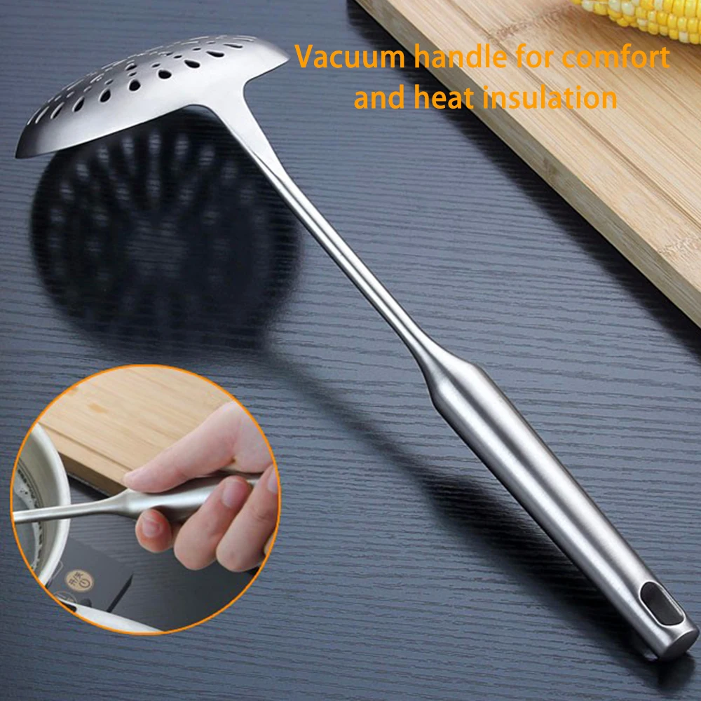 Ложка со шлицей из нержавеющей стали 304|Дуршлаги и сита| |