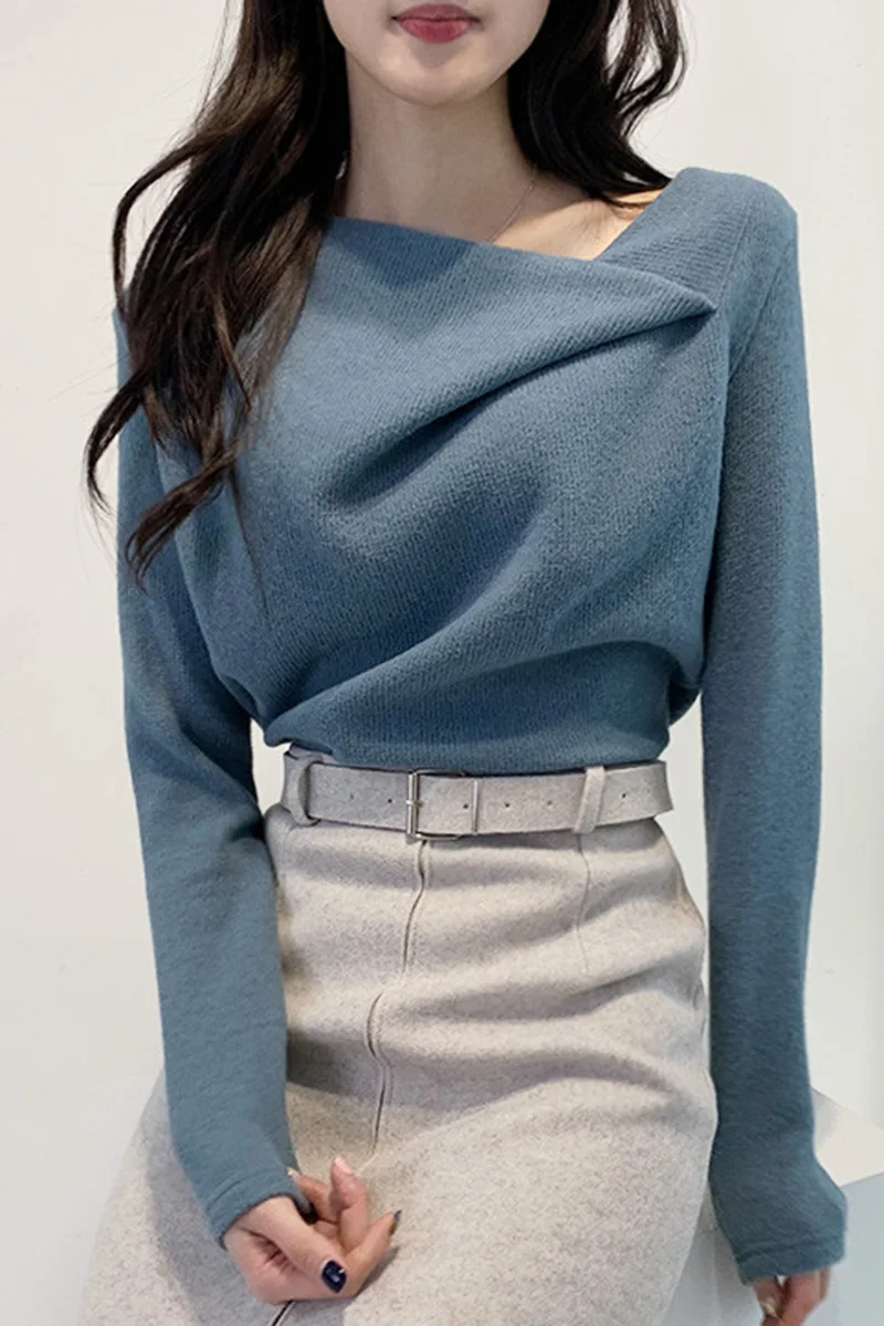 

WHCW CGDSR sweater women korean oversized vintage knitted lady 2020 elegant autumn winter thick pullover cute jumper loose woman