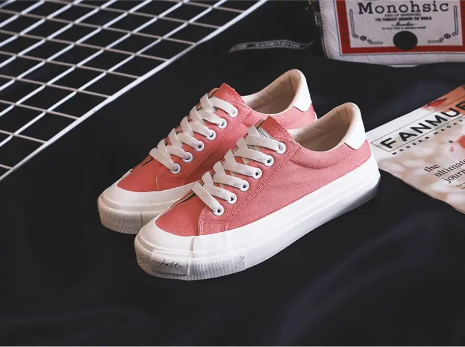 

fashion women's canvas shoes all-match Sneakers women casual shoes student board shoes outdoor running shoes street sports shoes