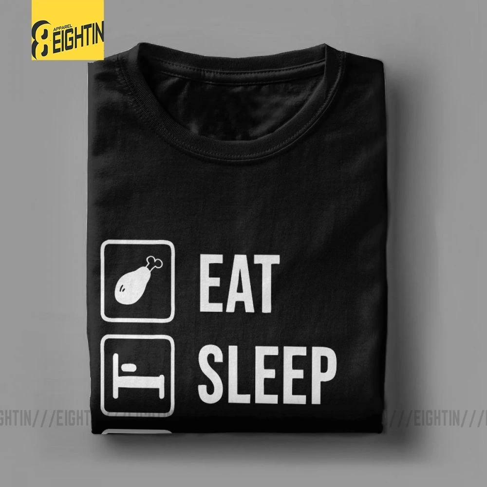 Футболка с надписью «Eat Sleep PUBG Repeat», победитель, Куриный Ужин, короткий рукав, высокое качество, хлопок, футболка, одежда, мужские топы размера плюс
