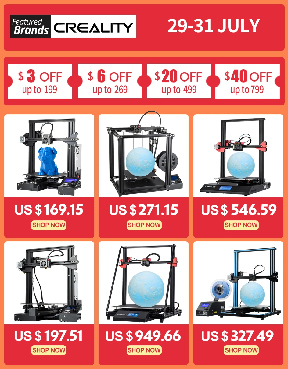 Creality 3D BL Сенсорный Авто кровать выравнивания CR-10 Ender 3