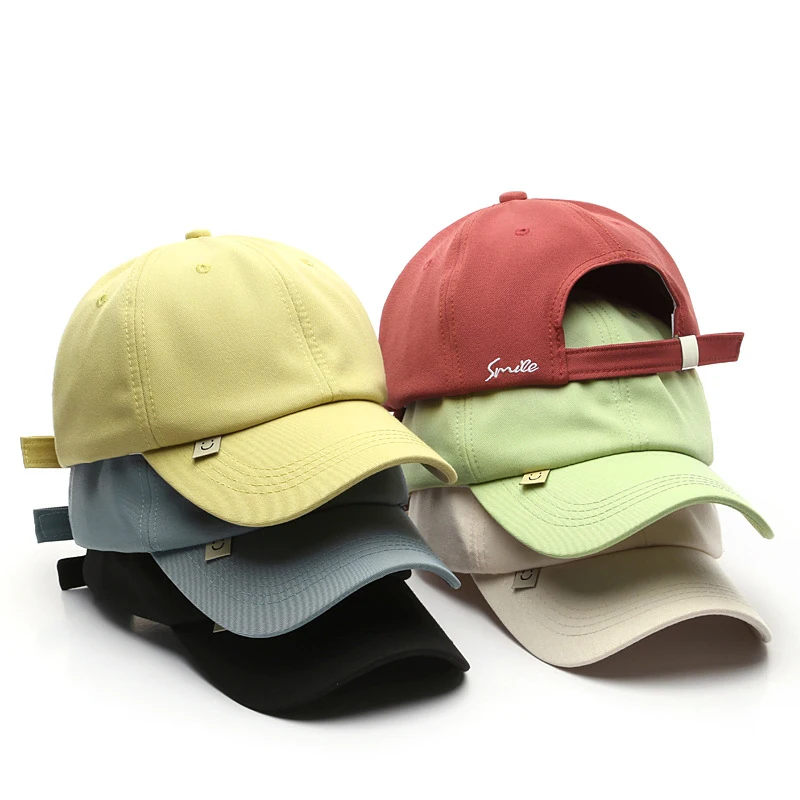 

LINJW Baseball Cap Japanese Style Student Snapback Hats for Men Women Solid Color Bonnet Caps All-match Hip Hop Cap Dad Hat