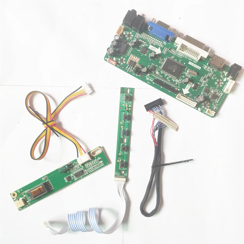 Для HSD150PX15-A HSD150PX16-A HDMI-совместимый VGA+DVI 15 дюймов 1024*768 MNT68676 контроллер LCD CCFL LVDS 30Pin on.