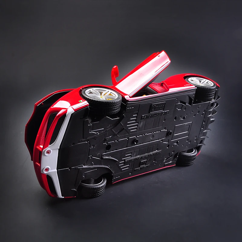 Модель автомобиля Bburago 1:18 Ferrari 488 10 я годовщина красная версия модель из сплава