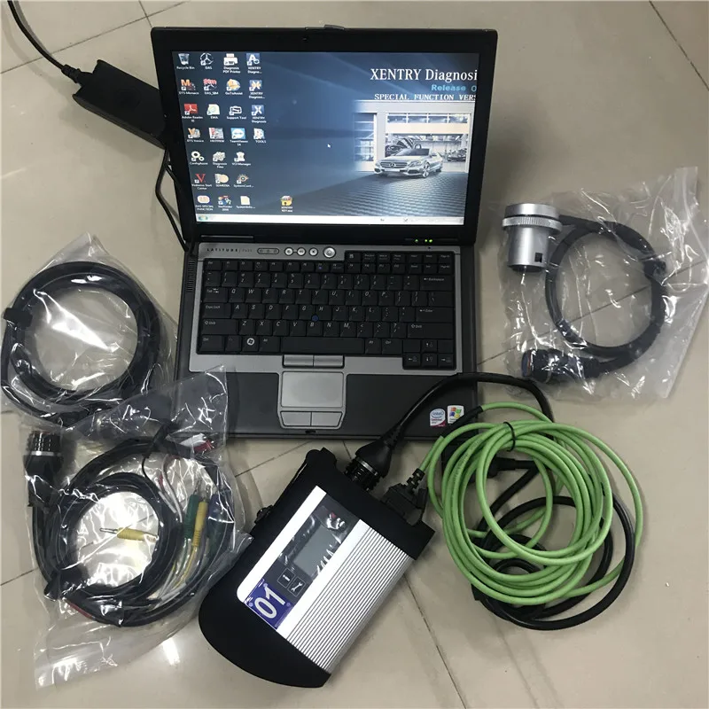 

MB Star C4 SD connect 360gb SSD with V2021/03 software HHT DAS X D630 Used laptop computer 4G for mercdes Star Diagnosis Tool
