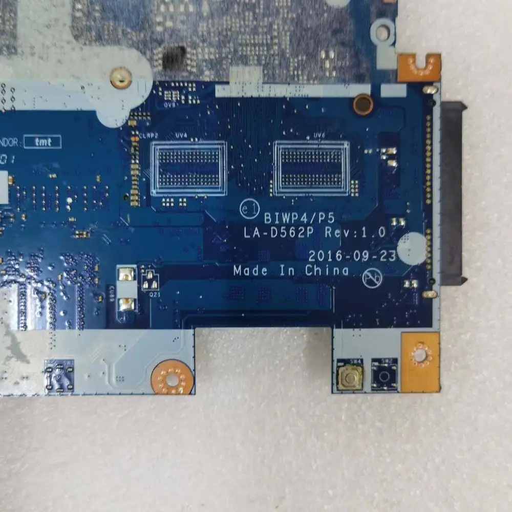 110 15ISK ноутбук независимая материнская плата I7 6500U GPU:R5 M430 2 Гб DDR(4G) номер LA D562P FRU