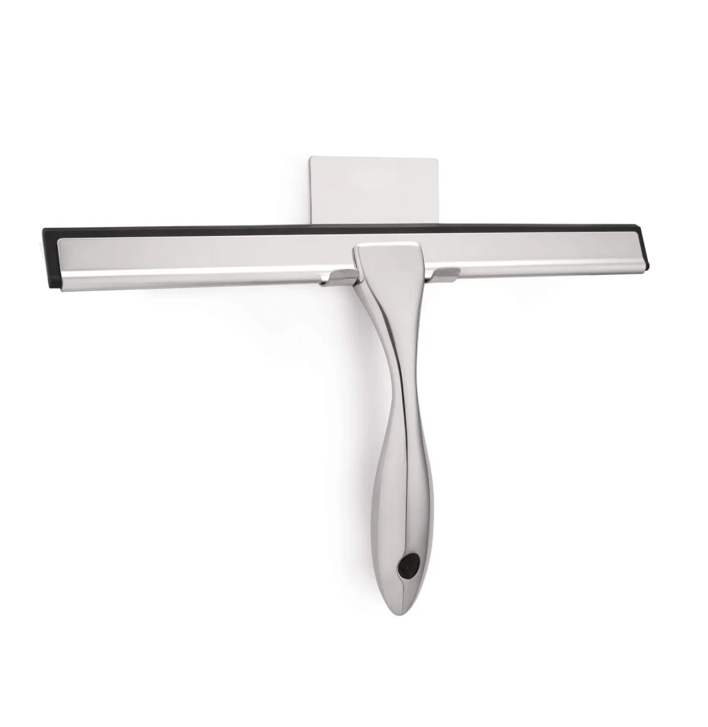 

All-Purpose Stainless Steel 14 Inches Silver Shower Squeegee, for Shower Doors, Bathroom, Window, Car Glass​