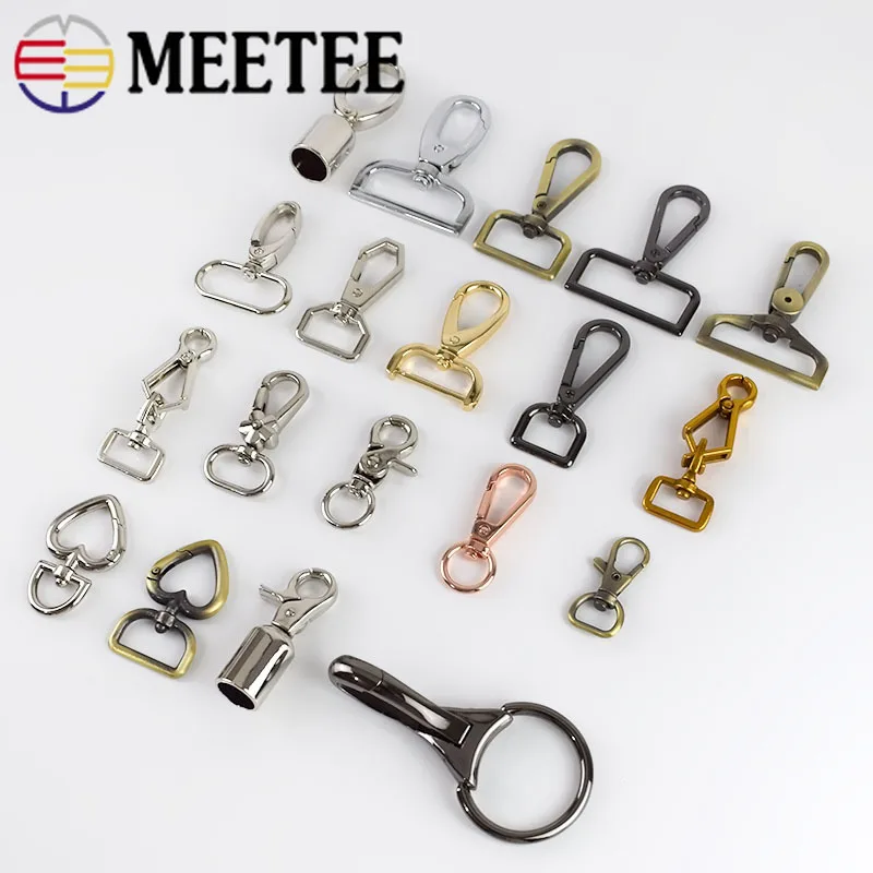 Meetee металлическая сумка Пружинные пряжки карабины шарнирная застежка Омар