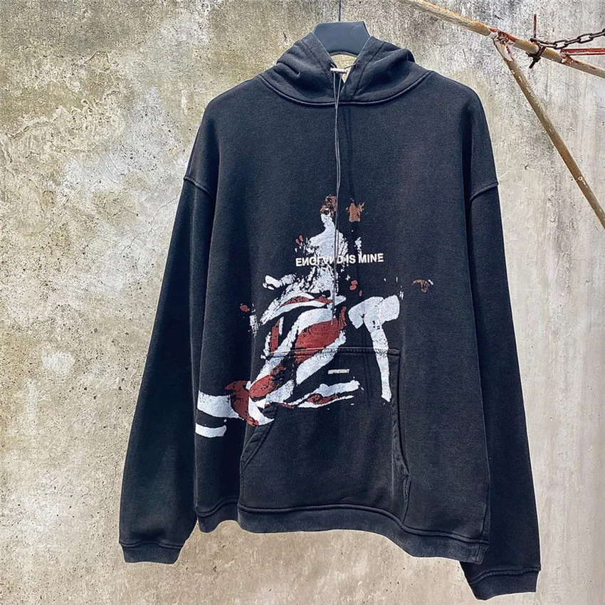 

Represent ENGLAND Hoodie Men Women 1:1 High-Quality Oil Painting Graphic Represent Sweatshirts Washed Vintage Pullovers UK